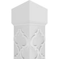 thumbnail image 4 of Ekena Millwork 12"W x 8'H Craftsman Classic Square Non-Tapered Large Marrakesh Fretwork Column w/ Mission Capital & Mission Base, 4 of 8