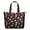 Black Skull Flower, variant on Black Space Moon Planet Pattern Travel Tote Bags for Women Carry On,Large Weekender Bags for Women Travel,Multi Functional Duffle Bag for Work,Shopping,Sports