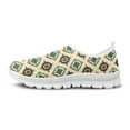 thumbnail image 4 of Whosucclay Slip-on Sneakers Women's Walking Tennis Shoes Lightweight Casual Sports Shoes for Gym Travel Work Tribal Ethnic Sneakers, 4 of 6