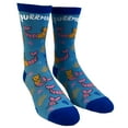 thumbnail image 2 of Women's Purr Maid Socks Funny Mermaid Pet Cat Kitty Animal Lover Graphic Footwear, 2 of 7
