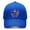 Blue, variant on 250th Anniversary USA Brown Baseball Cap Featuring Printed Patriotic Graphics and Lightweight Construction for Men Women Adults