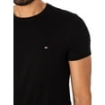 thumbnail image 4 of Tommy Hilfiger Core Stretch Extra Slim T-Shirt, Black, 4 of 6