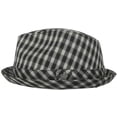 thumbnail image 2 of Christys Beau Rivage Plaid Fedora (Large / X-Large), 2 of 4