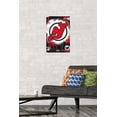 thumbnail image 2 of NHL New Jersey Devils - Maximalist Logo 23 Wall Poster, 14.725" x 22.375", 2 of 5