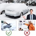 thumbnail image 3 of Juego de raspadores de hielo para parabrisas de coche, 3 uds., con mango de espuma EVA, 3 colores surtidos, herramienta de eliminación de nieve helada, 3 of 5