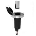 thumbnail image 2 of Support de Navigation pour Bateau Marin, Base Droite en Acier Inoxydable Léger, 2 of 6