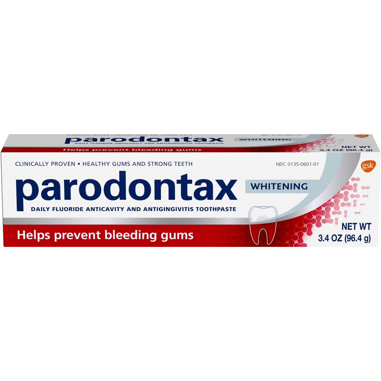 Parodontax Teeth Whitening Toothpaste for Bleeding Gums ...