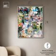 thumbnail image 5 of Nusa Dua Beauty Canvas Tropical Abstract Wall Art by Art Remedy, Silver Frame, 36" x 45", 5 of 7