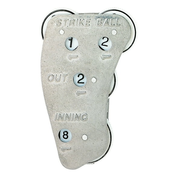 Markwort Stainless Steel Raised Letters 4-Dial Umpire Indicator