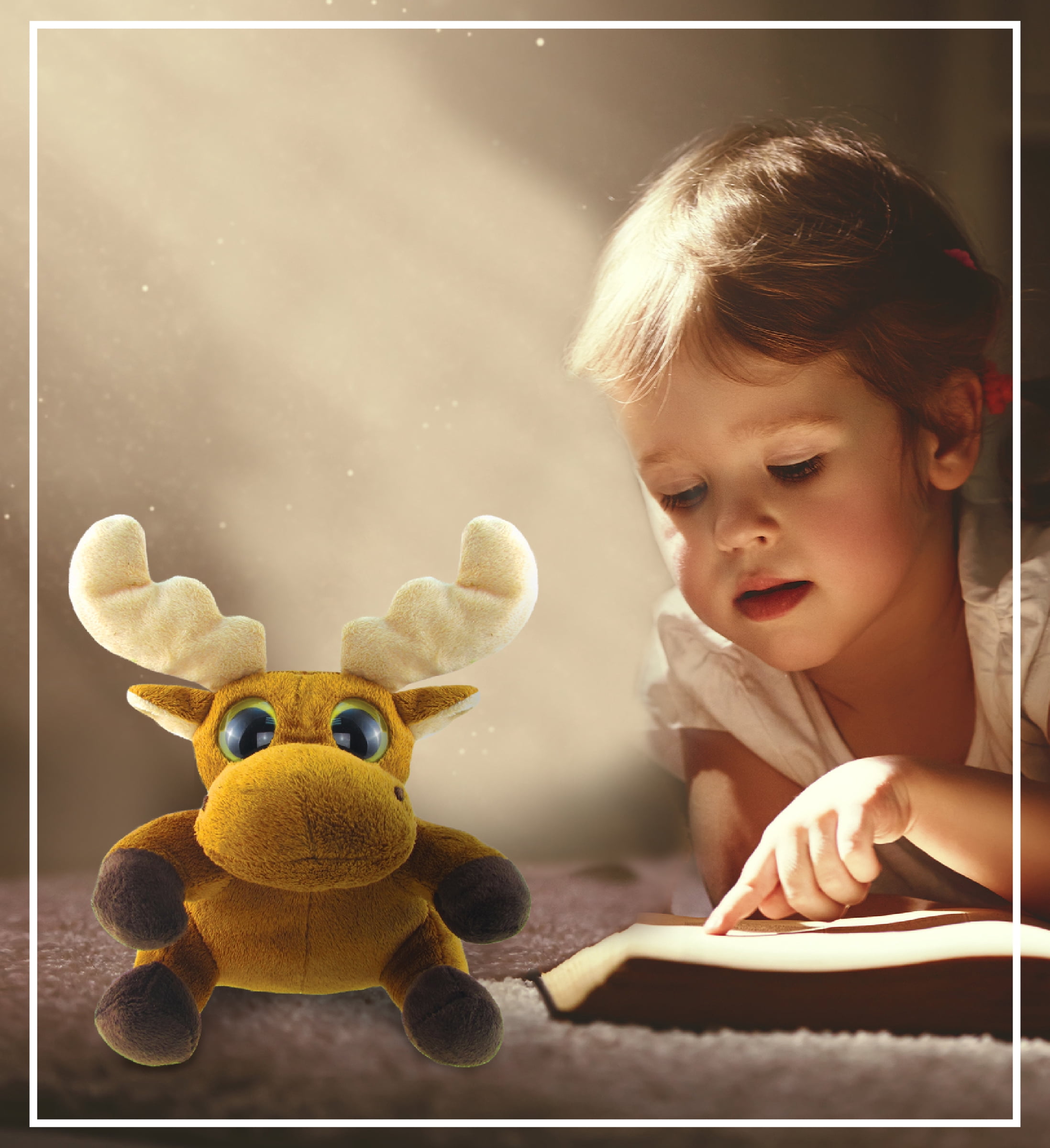 Big Eye 6" Plush - Moose