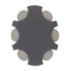 thumbnail image 1 of Protector Negro + Embalaje De Cartón Red De Cerumen Filtro Cubierta De Malla De Protección Contra El Polvo Cubierta De Malla Anticerumen Tapa Deflector De Cerumen, 1 of 7