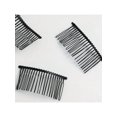 thumbnail image 2 of 4pcs Women's Black Twisted Hairbands With Inserted Comb Teeth, Fashionable Hair Comb Suitable For Daily Use, 2 of 5