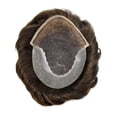 thumbnail image 3 of LYRICAL HAIR Mens Wigs Lace Front Toupee Hair for Men Thin Skin Men's Hairpiece Bleached Knot 7X9 #210, 3 of 6