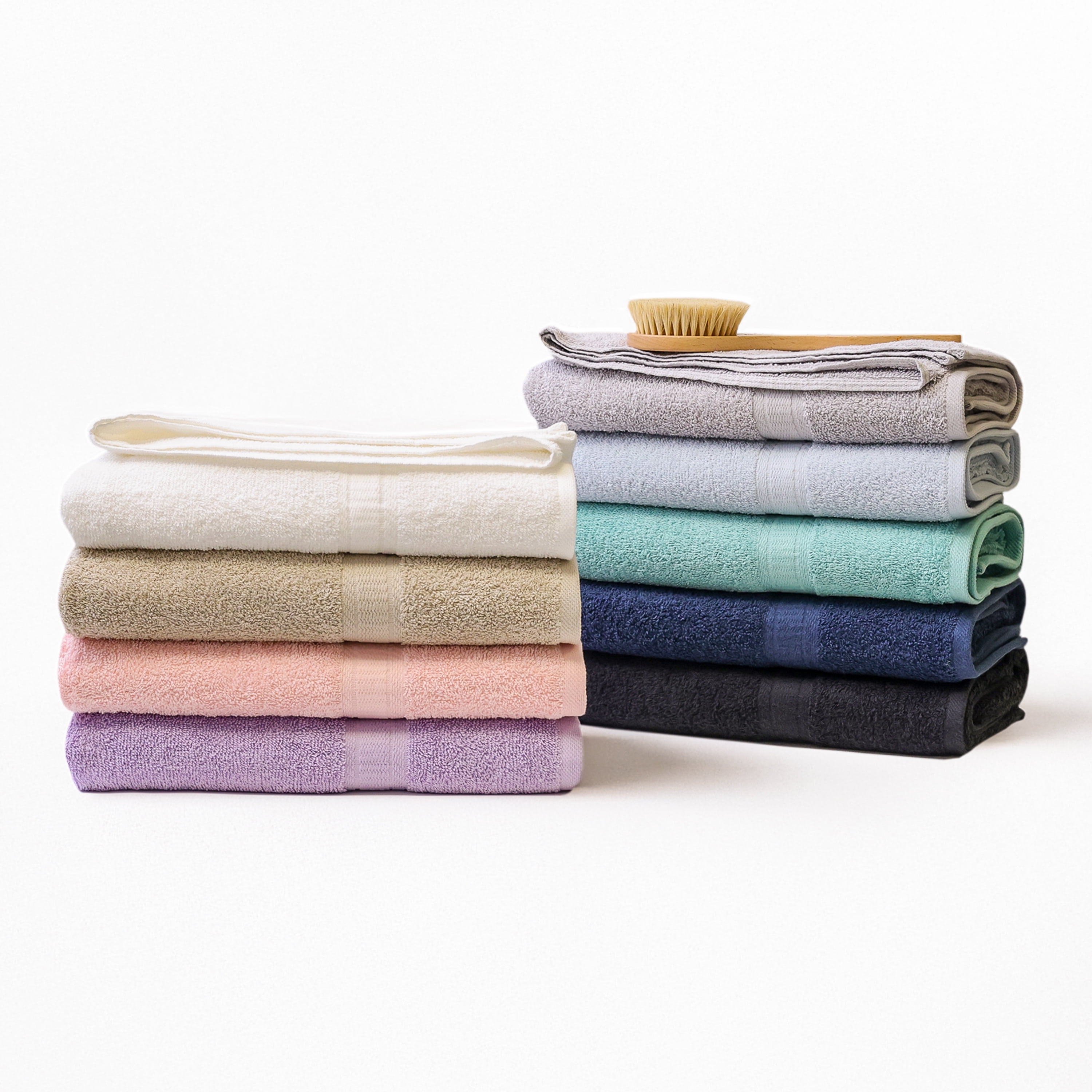 Mainstays Basics Solid Bath Sheet, 100% Cotton