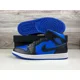 thumbnail image 1 of *NEW Men's A i r-Jor-dan 1 Mid Blue Black White | Multiple Sizes | DQ8426 042, 1 of 6