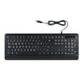 thumbnail image 1 of Clavier Filaire Rétroéclairé à Grande Impression avec Interface USB, 1 of 8