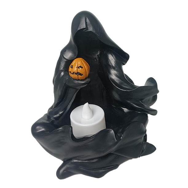 Estatua de luz de calabaza perfecl Decoración de Halloween estatua de halloween