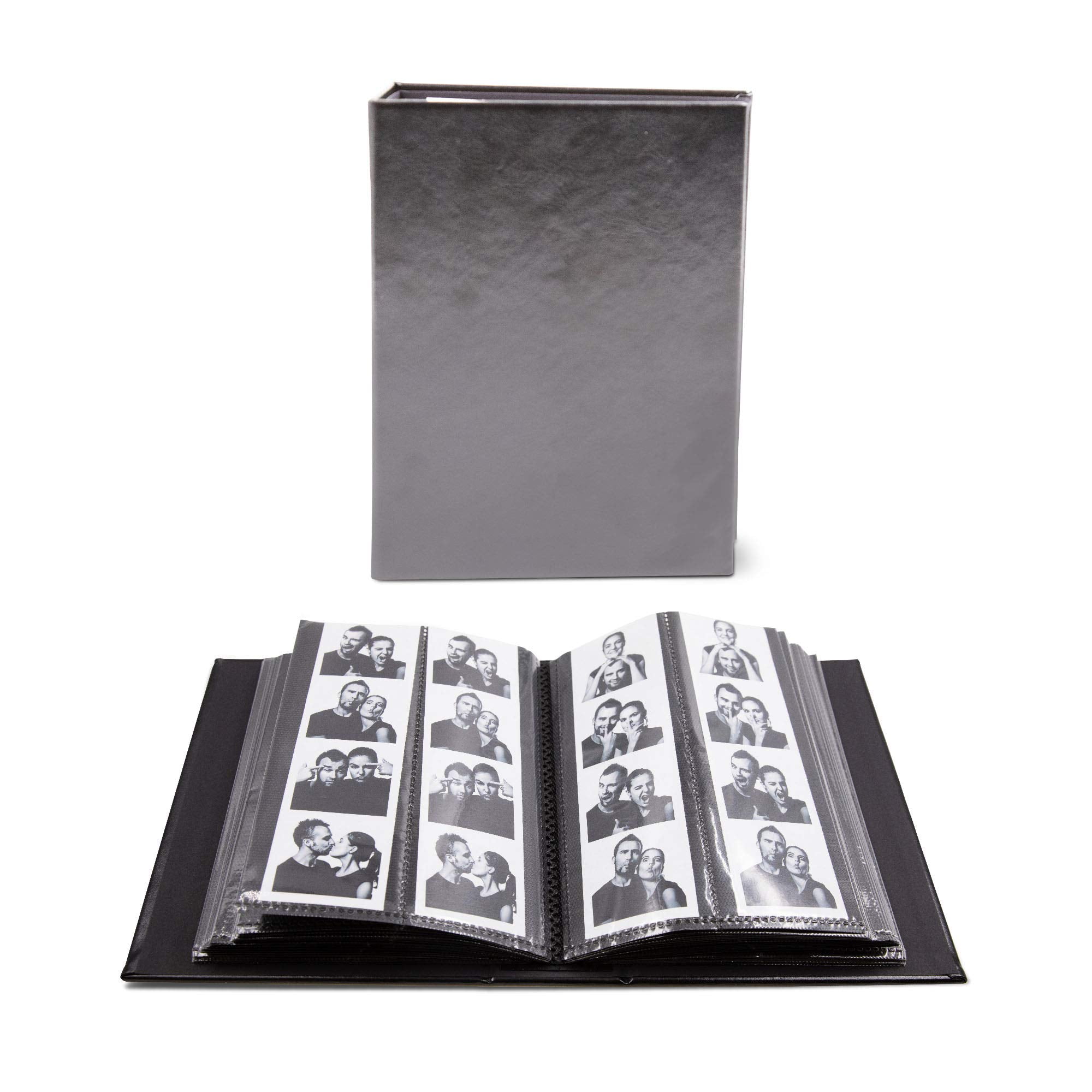 Photo Booth Frames Photo Booth Album for 2x6 In Photo Strips, 100 Pages