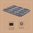 thumbnail image 3 of Madeleines Mold de Buyer antiadherentes para hornear 12 magdalenas, 3 of 6