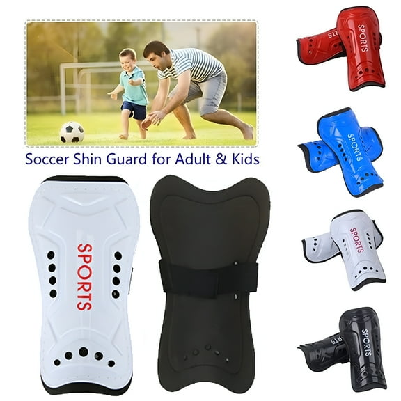 TELOLY Soccer Shin Guards for Youth and Kids Age 6-13, 1 Pair, Outdoor Football Ankle Protection Gear, Lightweight Breathable