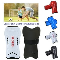 TELOLY Soccer Shin Guards for Youth and Kids Age 6-13, 1 Pair, Outdoor Football Ankle Protection Gear, Lightweight Breathable