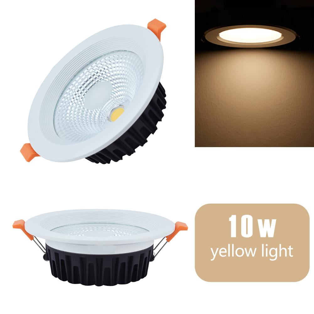 5W 10W 85-265V COB LED Downlight Ceiling Recessed Spot Light Indoor Lamp(10W) -