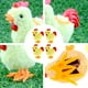 thumbnail image 5 of 4 piezas de peluche de pollo para niños y bebés (color aleatorio), 5 of 8