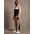 thumbnail image 4 of Men's Tracksuit Coral Blocks Jogger Track Jacket & Trackpants Outfit, 4 of 10