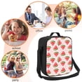 thumbnail image 5 of Picia Hand Drawn Watermelon Lunch box Lunch bag for men women Large capacity Lunchbox Reusable Lunch bags Insulated Lunch bag Lunch box cooler, 5 of 9