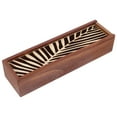 thumbnail image 5 of Wood Storage Box Home Decor Hollow Pencil Box Wooden Hollow Lid Stationery Organizer Elegant Desk Accessory Multi-Purpose Storage Solution, 5 of 6