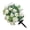 White, variant on lanema Realistic Artificial Crabapple Plant In Pot Decorative Blossomy Stakes For Living Room Office Balconies Landscape Design