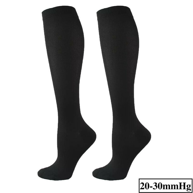Truform Mens Knee High 15-20 mmHg Compression Dress Socks Pack of 2 Medium Tan