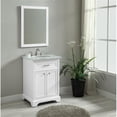 thumbnail image 2 of 24 In. Single Bathroom Vanity Set In White, 2 of 12
