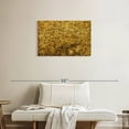 thumbnail image 2 of Elephant Stock Gold Mosaic Wall Art - Horizontal Canvas Wall Art - Living Room Wall Decor - Abstract Canvas - Gold And Black Decor - 30" x 20", 2 of 8