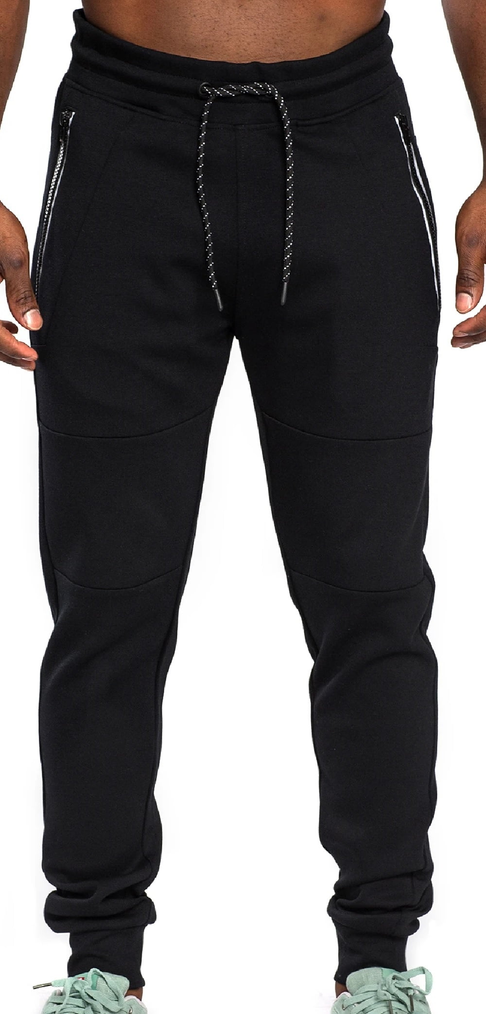 SOUTHPOLE - Southpole Mens Basic Power Fleece Jogger W/Zipper Pocket ...