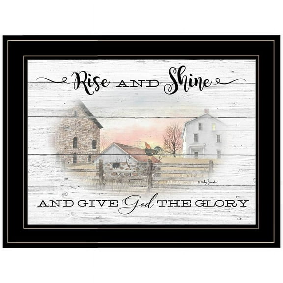 Rise and Shine By Billy Jacobs Printed Wall Art Wood Multi-Color