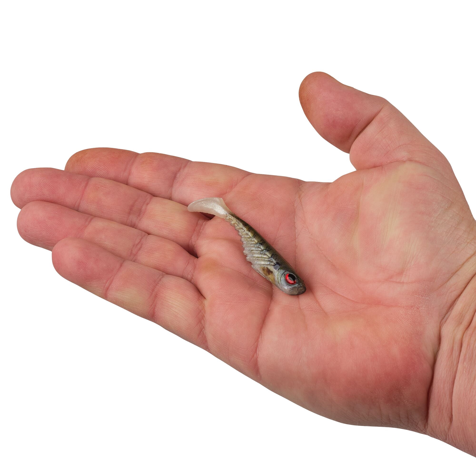 Berkley PowerBait® Ripple Shad, 3 in, Swimbaits, HD Bluegill (10 Count)