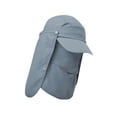 thumbnail image 6 of Sun Unisex Multifunctional Sun Visor Hat 360 Sunscreen Removable Face Cover Neck Flap Breathable Sun Hat For Fishing Climbing, 6 of 7