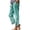 Green, variant on Women's Pants with Pockets Gradient Print Straight Leg High Waist Cropped Trousers Casual Loose Lounge Pants (XL, Red 1)