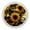 Multi5, variant on imobaby 4 Pcs Plastic Round Cabinet Knob Home Decor - Sunflowers Patterns