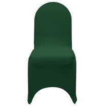Your Chair Covers - Stretch Spandex Banquet Chair Cover Hunter Green for Wedding, Party, Birthday, Patio, etc.