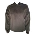 thumbnail image 1 of Sudadera George para Mujer, con Capucha y Abertura en los Costados Café Talla M, 1 of 4