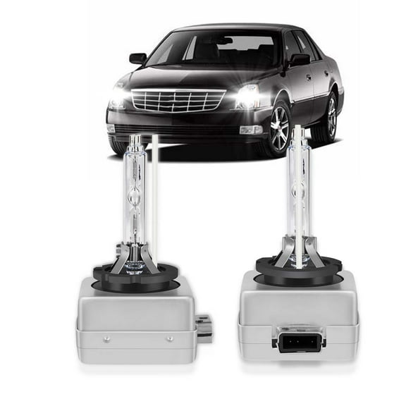 FZPJJNB For Cadillac DTS 2006-2011 D1S HID Headlight Bulb Low & High Beam Kit 6000K,Set of 2