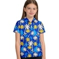 thumbnail image 5 of Tiijoy Summer Beach Polo Shirt for Boys Short Sleeve Turn Down Collar Shirt, Sizes 3-14, 5 of 5