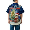 thumbnail image 5 of Merry Christmas and Happy New Year Santa Exotic Shorthair Holiday Xmas Winter 2025 Hawaiian Shirt Breathable Summer Unisex Merch Cat Lover Kitten Owner Gifts - 00024, 5 of 6