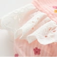 thumbnail image 5 of MHZLDYZ Onesies 0-3 Months Girl Newborn Infant Baby Girls Lace Print Spring Summer Short Sleeve Romper Bodysuit Hat Clothes New Born Clothes Baby Girl Baby Onesie Baby Onesie(Pink,59), 5 of 6