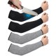 thumbnail image 1 of 2 pares de protectores de brazos Geyoga con mangas resistentes a cortes, 1 of 6