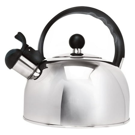 

Drevy Stainless Steel 2.5 qt. Whistling Stovetop Tea Kettle (PTK-6525)