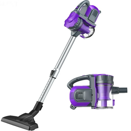 Cordless Vacuum, ZIGLINT 2-in-1 Cordless Vacuum Cleaner Handheld on Sale with Powerful Suction Re-chargeble Li-Battery for Pet Hair Car Carpet Hardwood Floor (The Best Hardwood Floor Cleaner Machine)