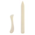thumbnail image 4 of 2PCS/Set White Bone Folder Paper Creaser Tool Scoring Folding Creasing Edges, 4 of 4